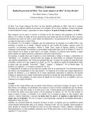 Reflexión personal del libro “Las cuatro mujeres de Dios” de Guy Bechtel