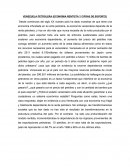 VENEZUELA PETROLERA (ECONOMIA RENTISTA Y CIFRAS DE SOPORTE).