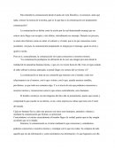 Para entender la comunicación desde el punto de vista filosófico, es necesario, antes que nada, conocer la esencia de la misma ¿qué es lo que hace a la comunicación ser propiamente comunicación?