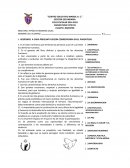 I. RESPONDE A CADA PREGUNTA SEGÚN CORRESPONDA EN EL PARENTESIS..