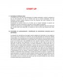 Startup- Actividades de Reflexión inicial.