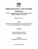 EL ABORTO EN LAS ADOLESCENTES DE 13 A 16 AÑOS EN CALCETA EN EL AÑO 2014 Y SU REPERCUSIÓN EN SU ESTADO EMOCIONAL