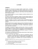 EL PAGARÉ CONCEPTO