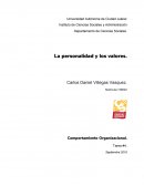 La personalidad y los valores.