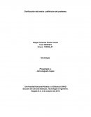 Clarificación del ámbito y definición del problema.