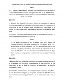 CASOS PRACTICOS DE NACIMIENTO DE LA OBLIGACIÓN TRIBUTARIA