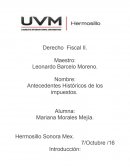 Antecedentes Históricos de los impuestos.