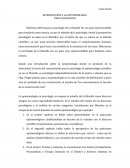 INTRODUCCIÓN A LA EPISTEMOLOGÍA PARA PSICOLOGOS