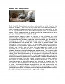 Heces para salvar vidas.