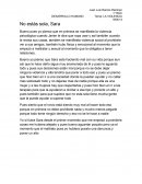 No estas sola sara