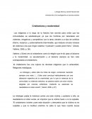 Introducción a la investigación en ciencias sociales Cristianismo y modernidad