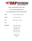 Gerencia de negocios internacionales. “Alianzas, Clusters y Franquicias”