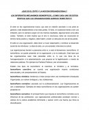 ¿Que es el éxito y la nocion organizacional?