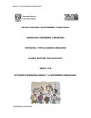 Actividad integradora “La enfermería comunitaria”