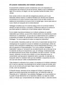 El carácter matemático del método cartesiano.