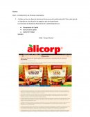 Fundamentos de Finanzas Corporativas CASO: “Grupo Alicorp”