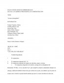 Comportamiento irganizacional “Avance monográfico”