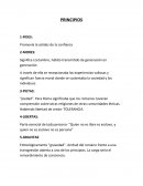 Principios del Derecho Romano.