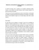 ORIGEN DE LOS SEGUROS EN TODO EL MUNDO Y LA LLEGADA DE EL A COLOMBIA