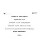 BITACORA DE MANTENIMIENTO PREVENTIVO Y CORRECTIVO DEL ESTUCHE DE DIAGNÓSTICO.