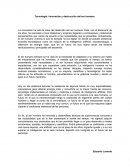 Tecnología, innovación humana