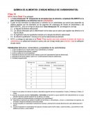 QUÍMICA DE ALIMENTOS I (TAREAS MÓDULO DE CARBOHIDRATOS)