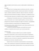 FORTALECIMIENTO INSTITUCIONAL PARA EL ORDENAMIENTO TERRITORIAL EN LIMA