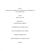 LA ARQUITECTURA INSPIRADA EN EL SITIO: FRANK LLOYD WRIGHT Y LA CASA TAILESIN WEST.