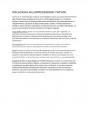 Influencias del impresionismo.