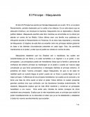 El Príncipe - Maquiavelo