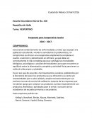 Propuesta para Cooperativa Escolar.