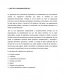 ¿Qué es la organización ISO?