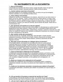 El sacramento de la eucaristia..