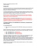 Resumen: Crecimiento económico en Chile José de Gregorio.