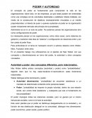 Poder y Autoridad.