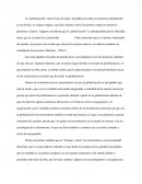 Consecuencias de la globalizacion.