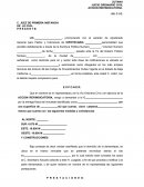 DEMANDA REIVINDICATORIA..