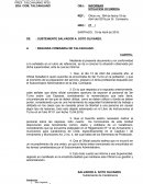 Mediante el presente documento y en conformidad a lo señalado en el rubro de referencia, se da a conocer la situación observada por dicha superioridad, ante la cual se informe