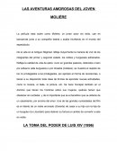 LAS AVENTURAS AMOROSAS DEL JOVEN MOLIÈRE