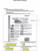 PRUEBA DE LENGUAJE Y COMUNICACIÓN.