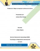 Evidencia 9: Mapa conceptual cumbres de la tierra