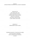 PROYECTO SISTEMA INTEGRADO DE TRANSPORTE EN LA CIUDAD DE CHIQUINQUIRÁ.