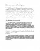 Elaboración y desarrollo del plan de negocios