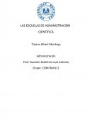 LAS ESCUELAS DE ADMINISTRACIÓN MODERNA.