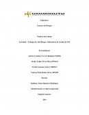 Actividad Trabajos de alto riesgo e indicadores de gestión de SST