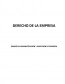 GRADO EN ADMINISTRACIÓN Y DIRECCIÓN DE EMPRESA.