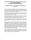 REQUERIMIENTO FINAL MATERIA CALIDAD Y ASEGURAMIENTO DEL SOFTWARE