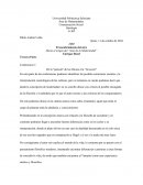 RESUMEN DE De la “parusía” de los Dioses a la “Invasión”.