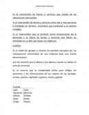 Transaccion comercial..