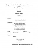 Plantel Temascaltepec FISICA II. ENERGIA SOLAR